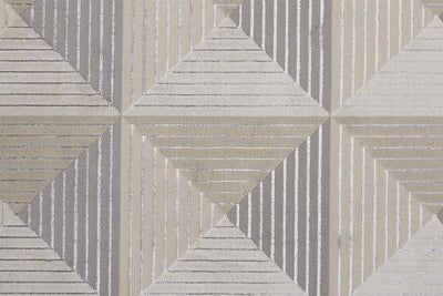 product image for Orin Gray and Silver Rug by BD Fine Texture Image 1 5