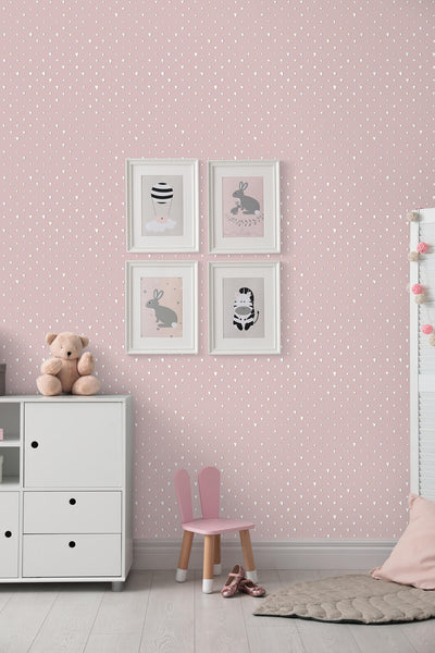 product image for Hearts Rose Wallpaper from the Great Kids Collection by Galerie Wallcoverings 14