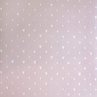 product image of Hearts Rose Wallpaper from the Great Kids Collection by Galerie Wallcoverings 517