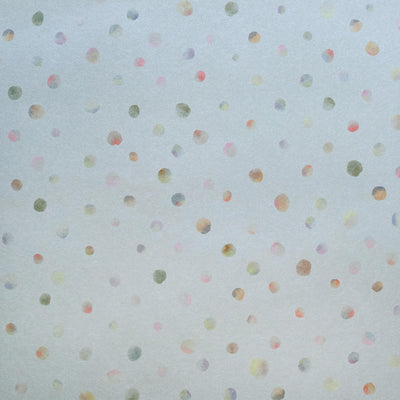 product image of Watercolor Dots Light Blue Wallpaper from the Great Kids Collection by Galerie Wallcoverings 555