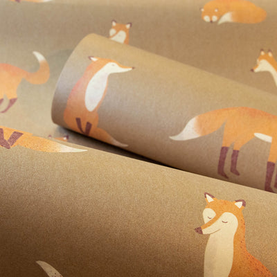 product image for Friendly Foxes Bronze Wallpaper from the Great Kids Collection by Galerie Wallcoverings 64