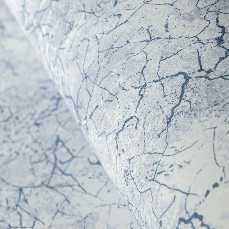 media image for Bento Chalky Blue Wallpaper from the Azulejo Collection by Galerie Wallcoverings 225