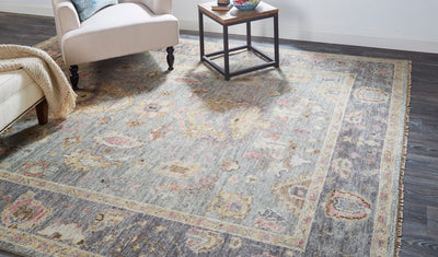 product image for Irie Hand Knotted Gray Rug by BD Fine Roomscene Image 1 13