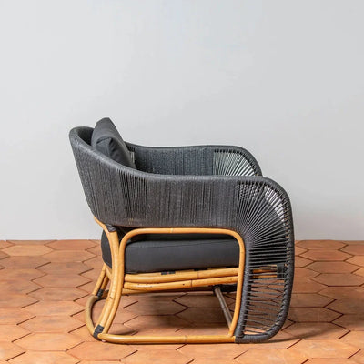product image for glen ellen lounge chair by woven gelc bk 4 45