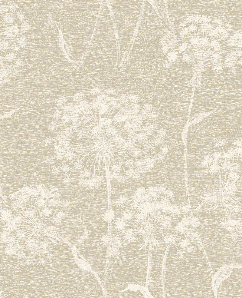 media image for Carolyn Bone Dandelion Wallpaper from the Nature by Advantage Collection by Brewster Home Fashions 233