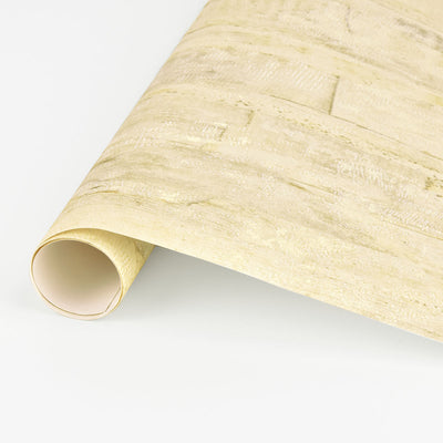 product image for Lindens Light Yellow Wood Wallpaper from the Nature by Advantage Collection by Brewster Home Fashions 45