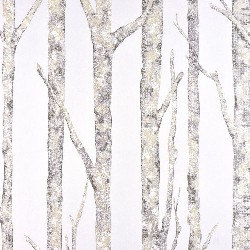 media image for Cameron Off-White Trees Wallpaper from the Nature by Advantage Collection by Brewster Home Fashions 271