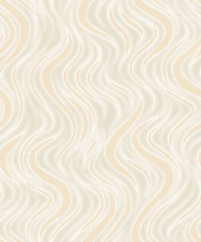 product image of Roxie Gold Wave Wallpaper from the Nature by Advantage Collection by Brewster Home Fashions 589
