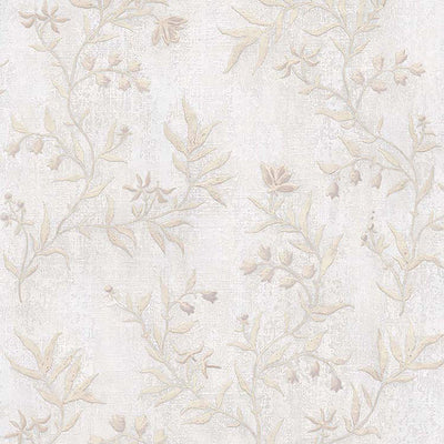 product image of Dahlia Ivory Trail Wallpaper from the Nature by Advantage Collection by Brewster Home Fashions 538
