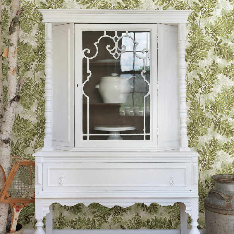 media image for Cyathea Light Green Fern Wallpaper from the Nature by Advantage Collection by Brewster Home Fashions 295