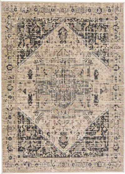 product image for Huron Gray and Brown Rug by BD Fine Flatshot Image 1 83