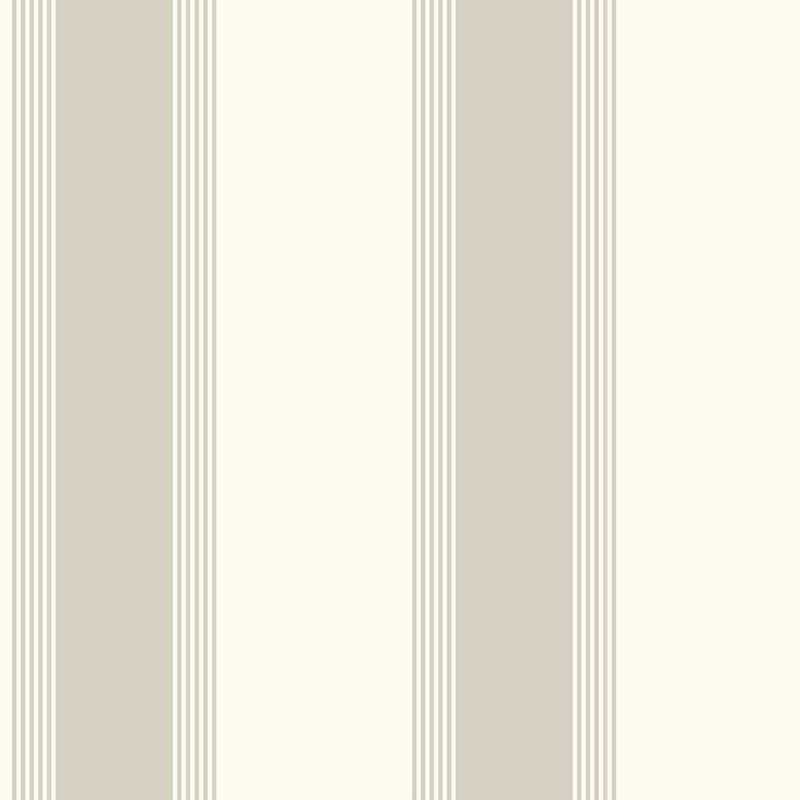 Shop Sample Italian Style Stripe Wallpaper in Cream/Beige Burke Decor