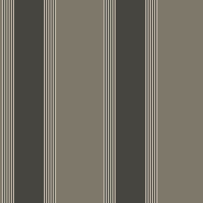 product image of Italian Style Stripe Wallpaper in Black/Bronze Brown 567