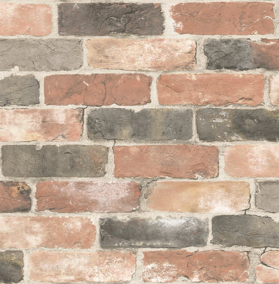product image for Cody Red Reclaimed Bricks Wallpaper 64