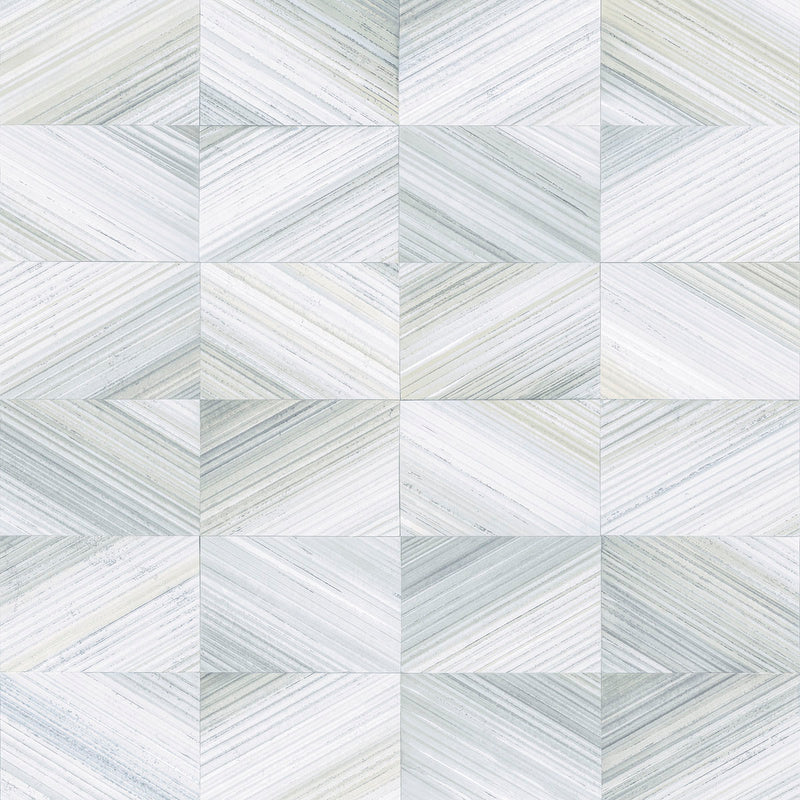 media image for Stratum Light Blue Geometric Faux Wood Wallpaper 286