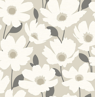 product image of Astera Beige Floral Wallpaper 565