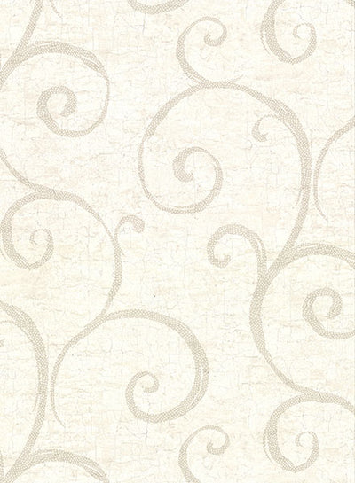 product image of Newbury Cream Geometric Faux Plaster Wallpaper from the Main Street Collection by Brewster 539