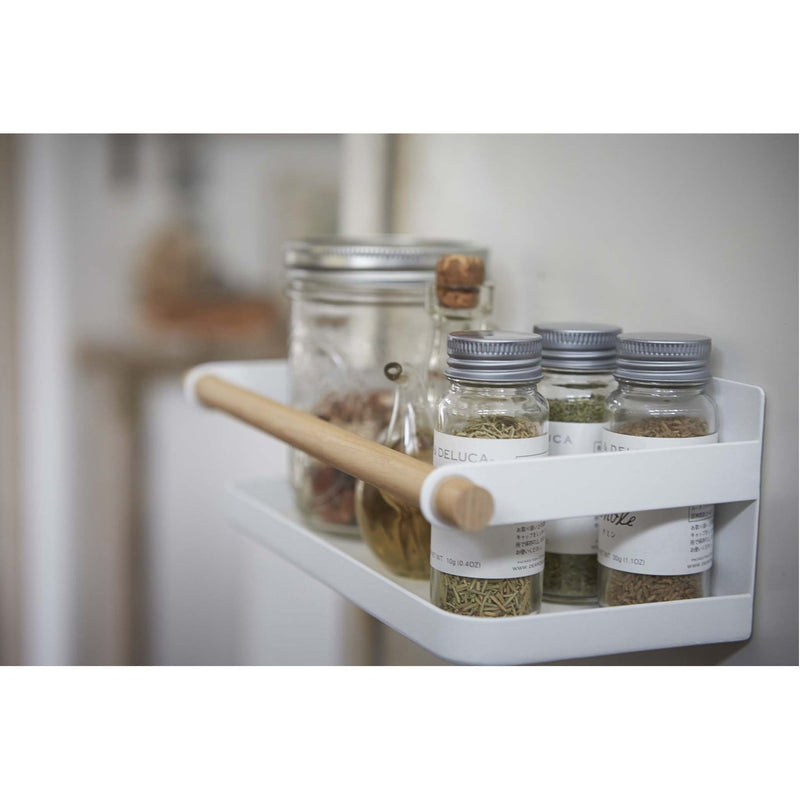 media image for Tosca Magnet Spice Rack - Wood Accent by Yamazaki 261