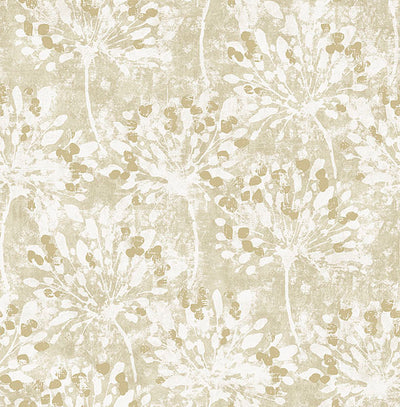 product image for Dori Gold Painterly Floral Wallpaper 11