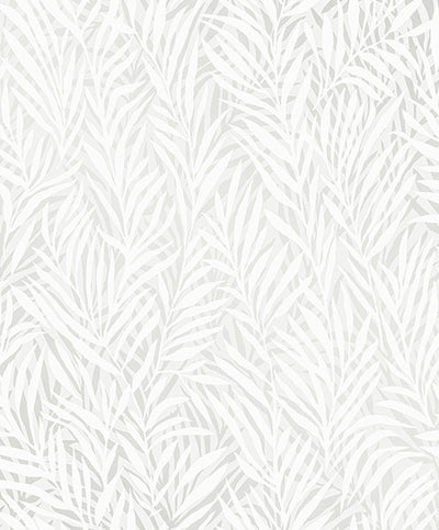 product image of Holzer White Fern Wallpaper 583