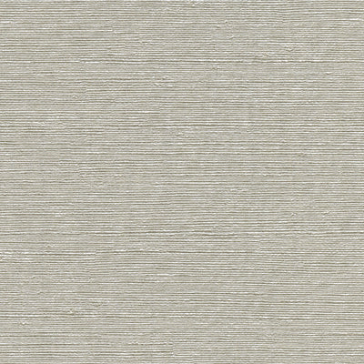 product image of Aspero Light Grey Faux Grasscloth Wallpaper from the Warner XI Collection by Brewster Home Fashions 584