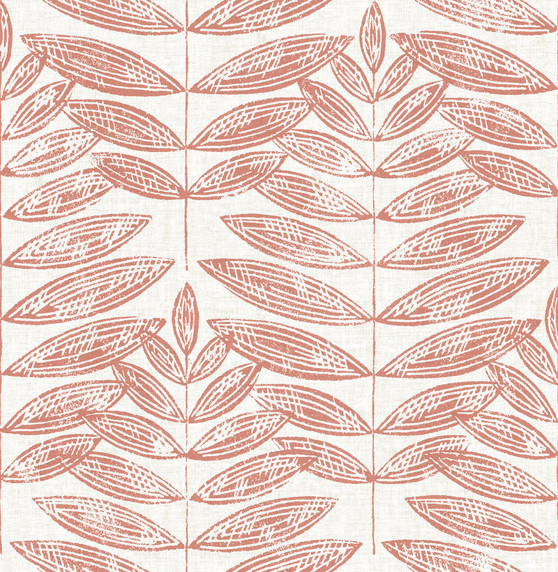 media image for Akira Coral Leaf Wallpaper 215