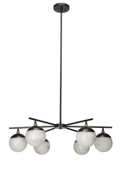 product image of metro 6 light chandelier by bd lifestyle 5metr6 chob 1 522