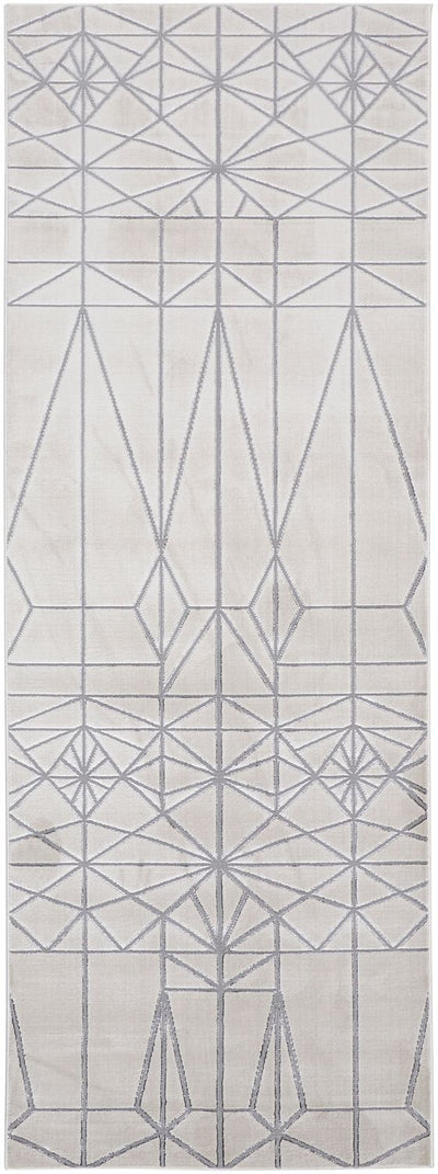product image for Orin Ivory and Silver Rug by BD Fine Flatshot Image 1 6