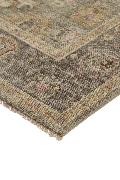 product image for Irie Hand Knotted Gray Rug by BD Fine Corner Image 1 3