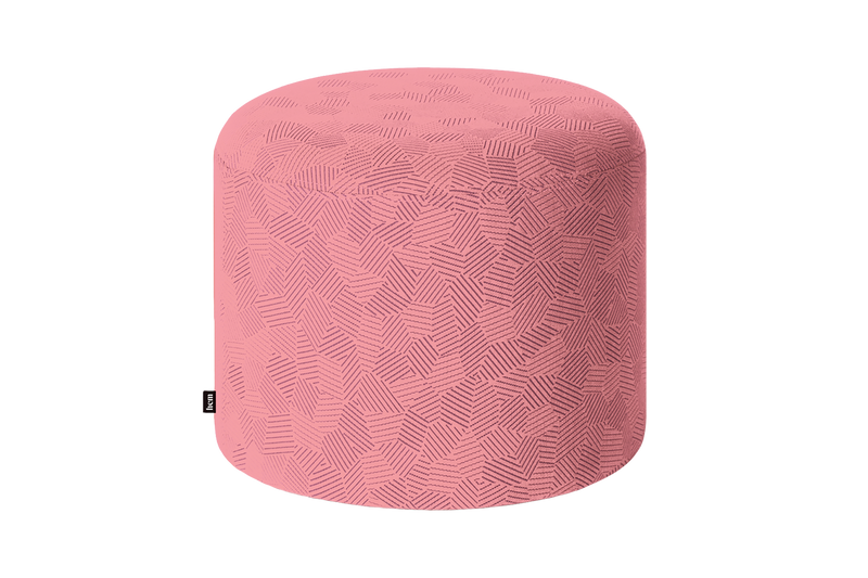 media image for bon blossom round pouf by hem 30017 1 234