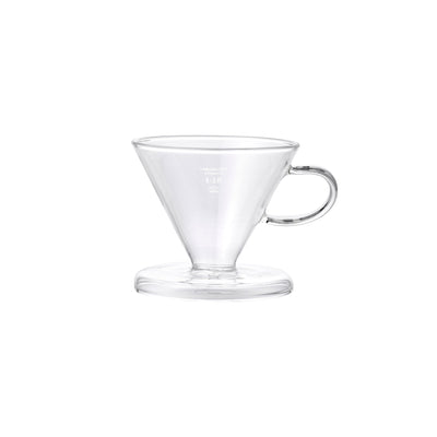 product image for glass coffee dripper set design by puebco 3 93