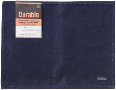 product image of waxed cotton placemat navy blue design by puebco 1 52