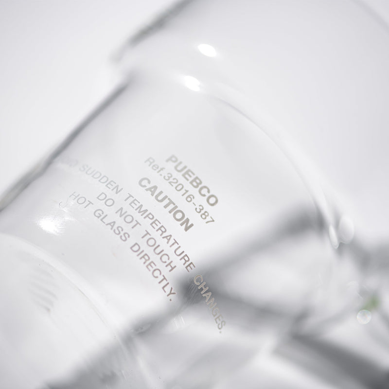 media image for borosilicate glass mug deep stacking design by puebco 5 216