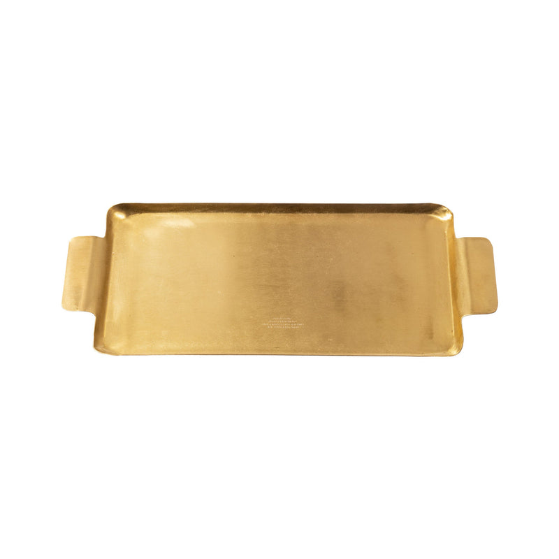 media image for brass rectangle tray design by puebco 2 266