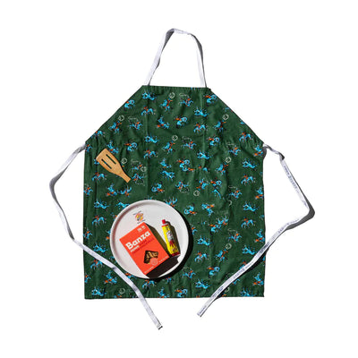 product image for Handprinted Adult Apron/Cowboy By Puebco 302942 1 2