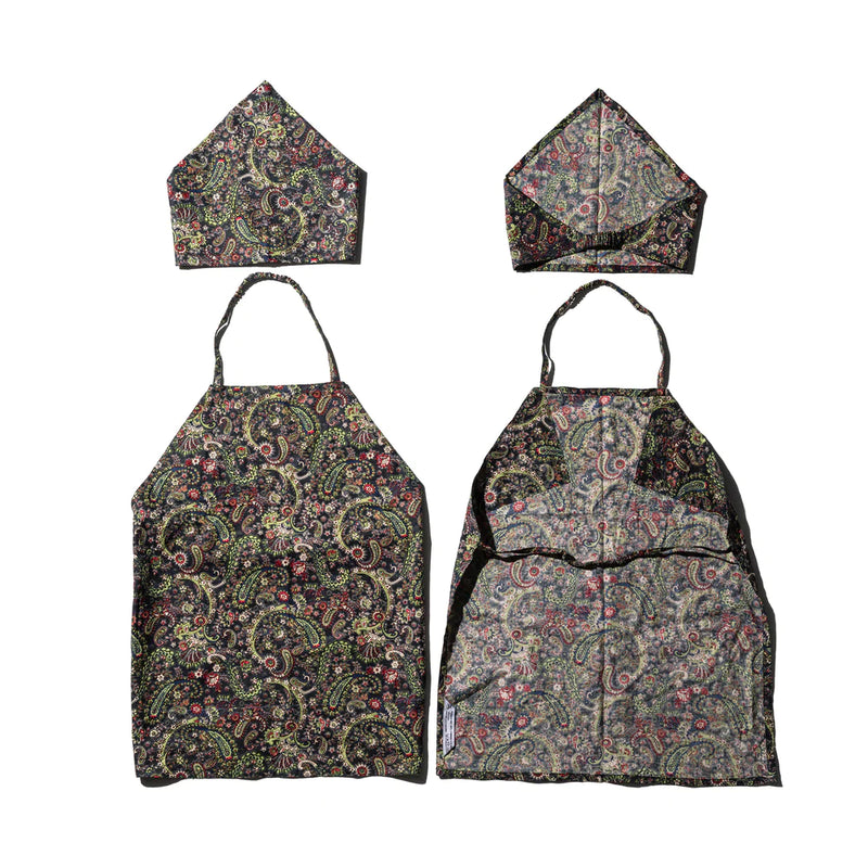 media image for Handprinted Adult Apron /Paisley By Puebco 302959 3 219
