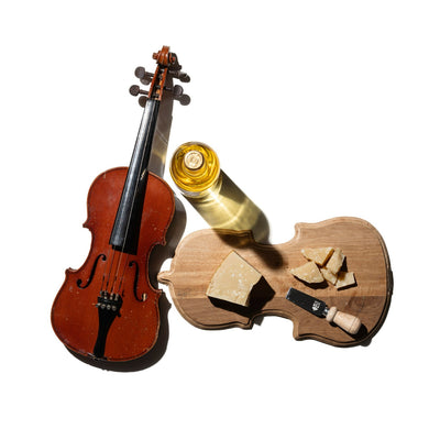 product image of Wood Violin Cutting Board By Puebco 303062 1 525