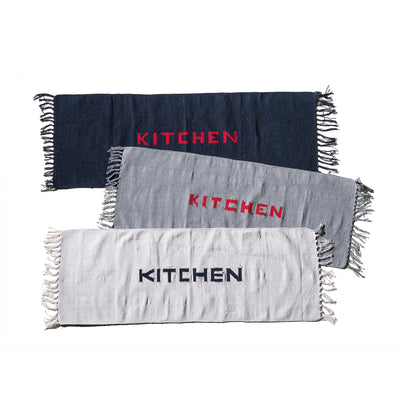 product image for Handloomed Recycle Yarn Kitchen Mat By Puebco 303130 2 72