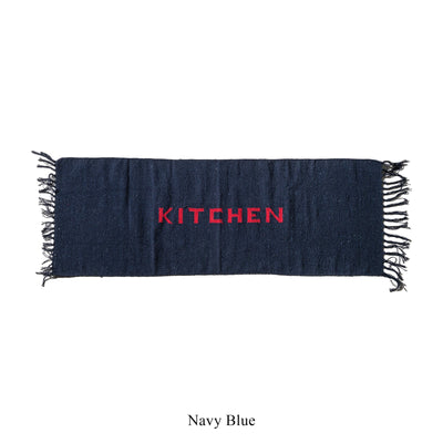 product image for Handloomed Recycle Yarn Kitchen Mat By Puebco 303130 5 53