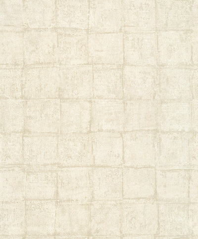 product image of Tile Greige Wallpaper from Eden Collection by Galerie Wallcoverings 581