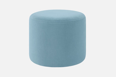product image for bon light blue round pouf by hem 30504 1 89