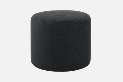 product image for bon anthracite round pouf by hem 30508 1 28