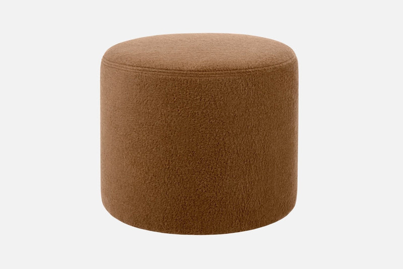 media image for bon brown round pouf by hem 30509 1 290
