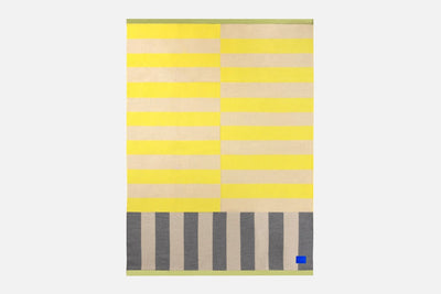 product image for stripe yellow gray throw by hem 30542 3 64
