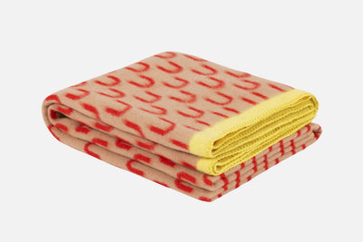 product image for arch red beige yellowthrow by hem 30571 1 30