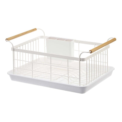 product image for Tosca Dish Drying Rack - White Steel by Yamazaki 5