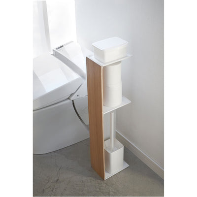 product image for Rin Shelved Toilet Paper Holder - Natural by Yamazaki 3