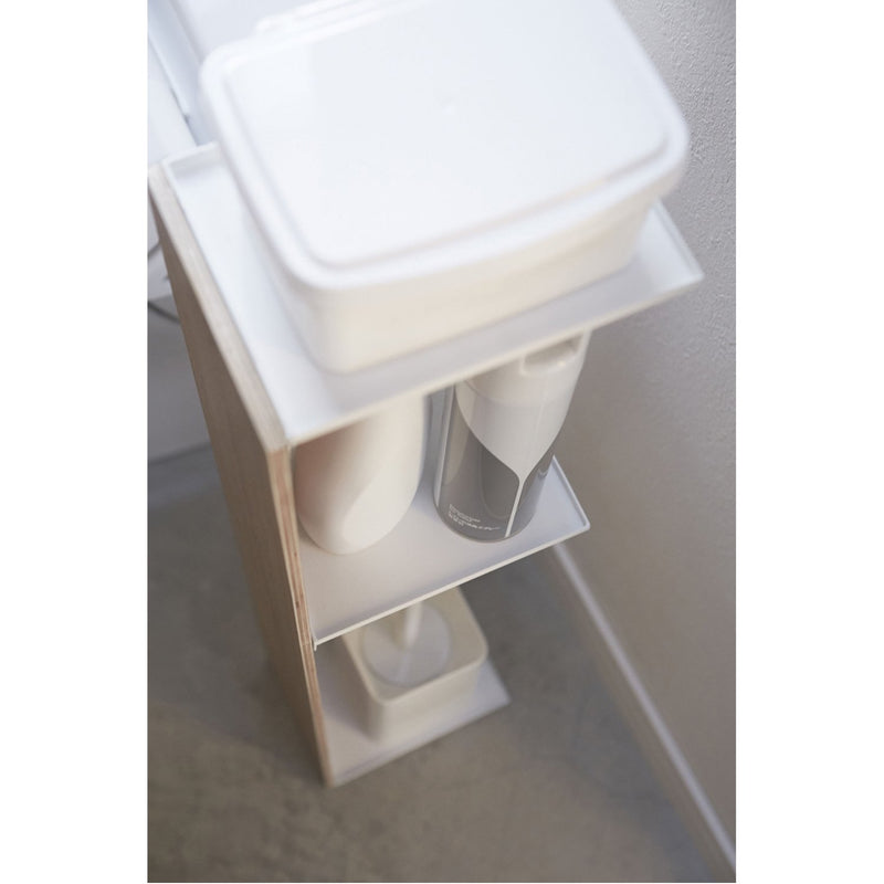 media image for Rin Shelved Toilet Paper Holder - Natural by Yamazaki 293
