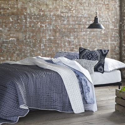 product image for chenevard chalk graphite silk quilt and shams design by designers guild 3 43
