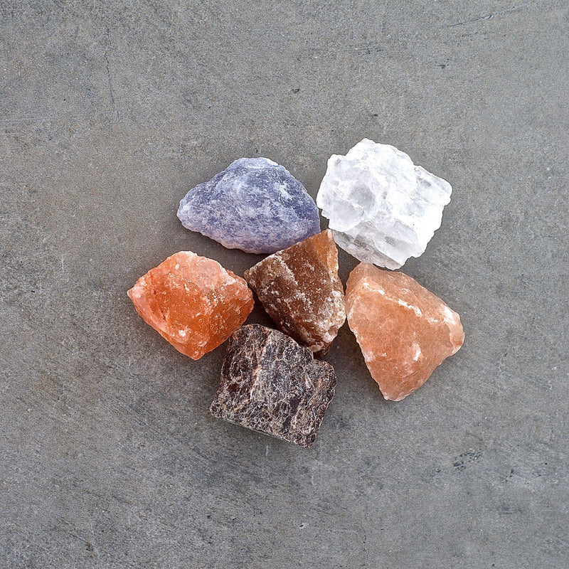 media image for Taste Jr Rock Salt - Set Of 6 Salt Rocks 238